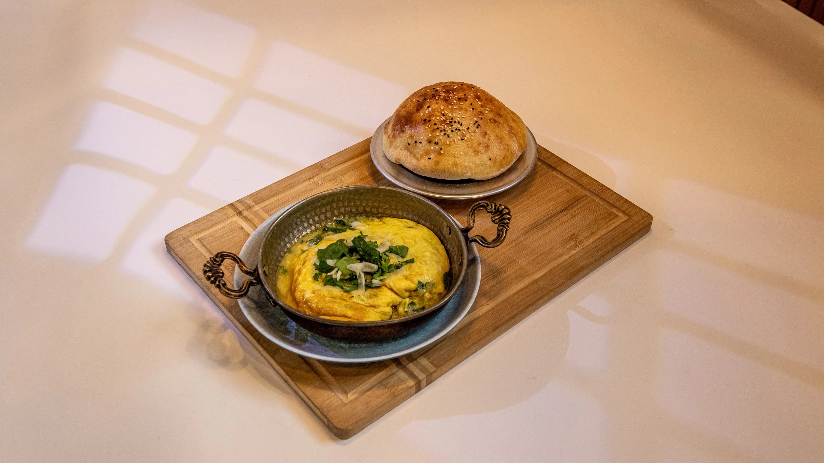 Feta Mozzarella Omelette